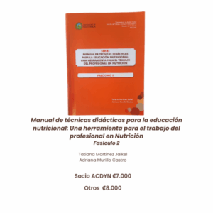 Técnicas didácticas para la Educación Nutricional: una herramienta para el trabajo del profesional en nutrición, fasículo2