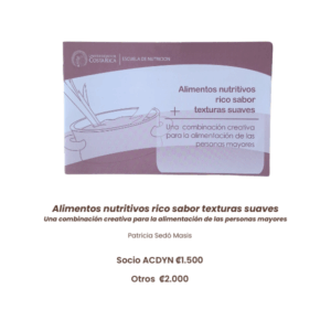Alimentos nutritivos rico sabor texturas suaves
