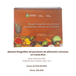 Manual fotográfico de porciones de alimentos comunes en Costa Rica